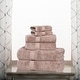 preview thumbnail 44 of 71, Superior Egyptian Cotton Pile Heavyweight 6-Piece Towel Set 6-Piece Set - Muted Mauve