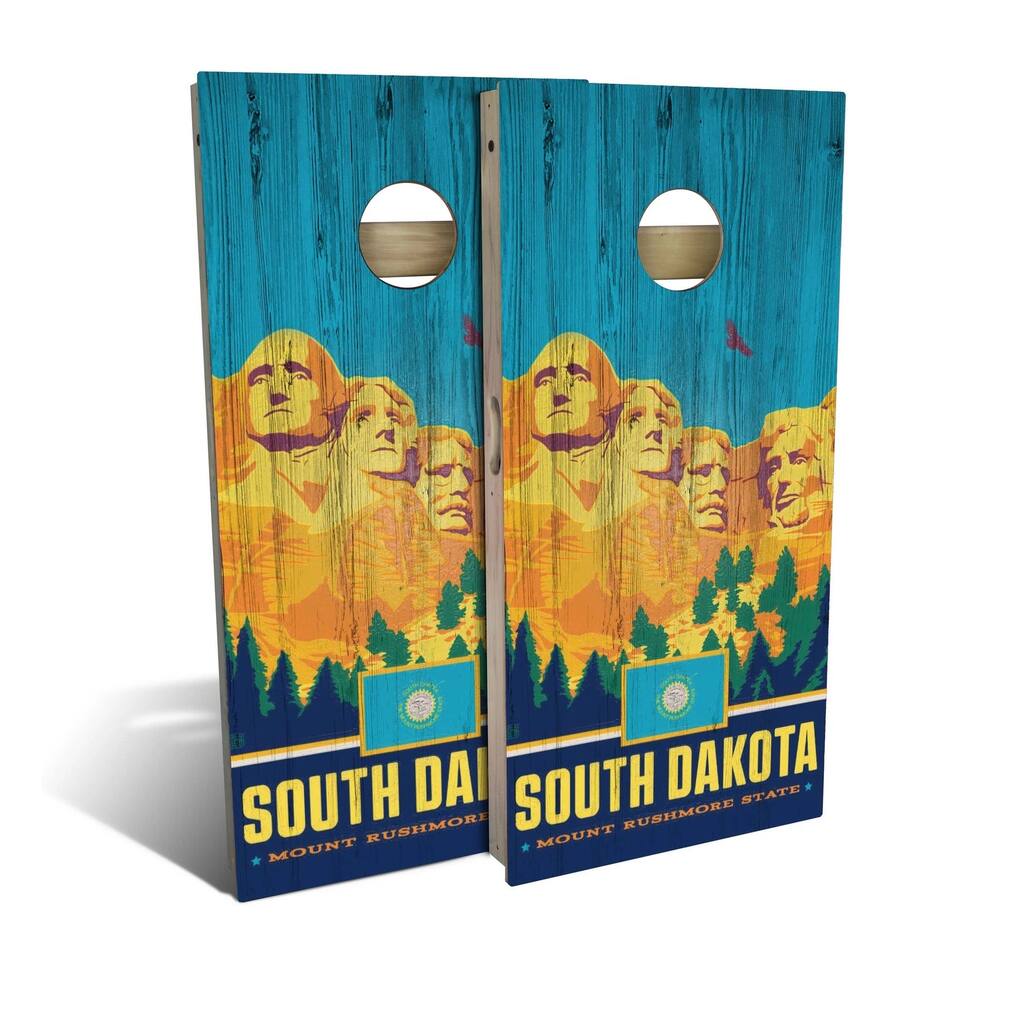 South Dakota State Pride Outdoor Cornhole Board Set