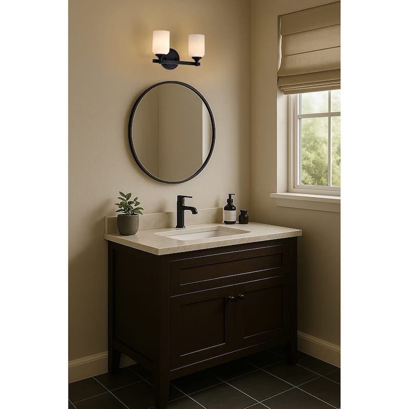 Nuvo Lighting 60/8642 Solara 2 Light 14" Wide Vanity Light