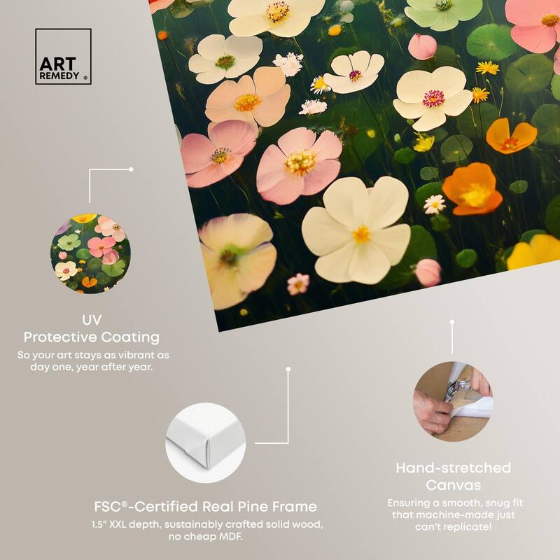 Meadow of Dreams Canvas by Art Remedy, Gallery Wrapped