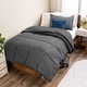 preview thumbnail 130 of 138, Bare Home Hypoallergenic Down Alternative Comforter Set Twin - Twin XL - Grey