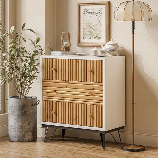industrial design dresser Post & Beam Industrial Smoke Gray Dresser