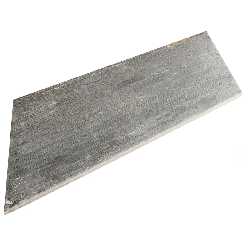 Merola Tile Retro Naveta Cendra 7" x 16-3/8" Porcelain Floor and Wall Tile