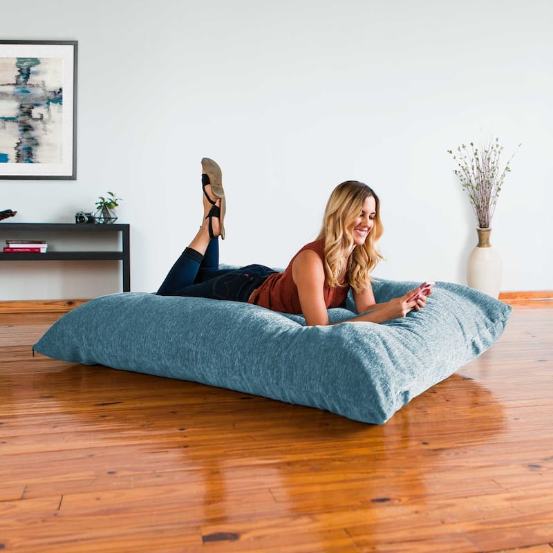 Jaxx Floor Chenille Pillow Bean Bag Lounger