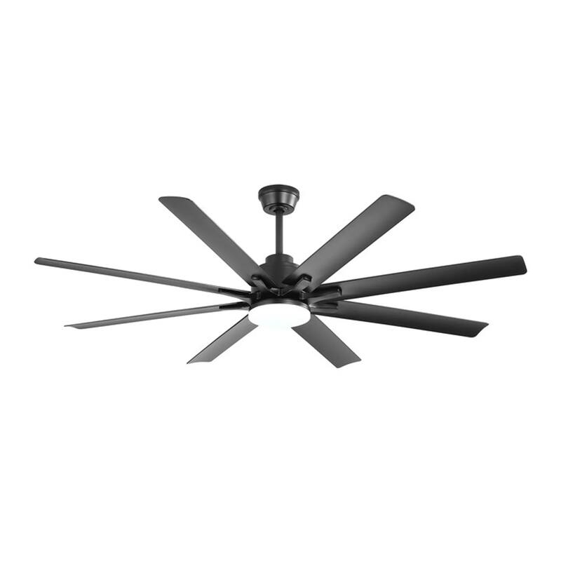 Modern Ceiling Fan With Dimmable Led Light