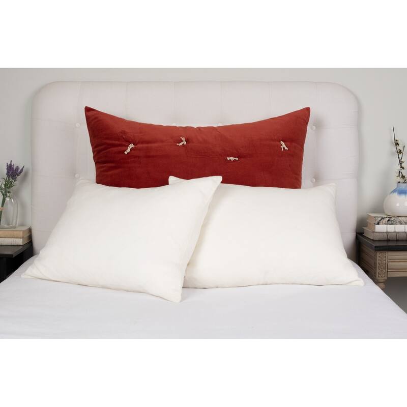 Hawke, Cotton/Velvet, Brick, Sham