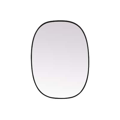 Elegant Lighting MR2B2736 Brynn 27" W x 36" H Modern Oval Bathroom