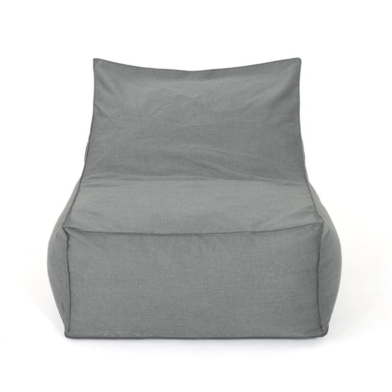 3 Ft. Water Resistant Fabric Bean Bag Chair - Gray
