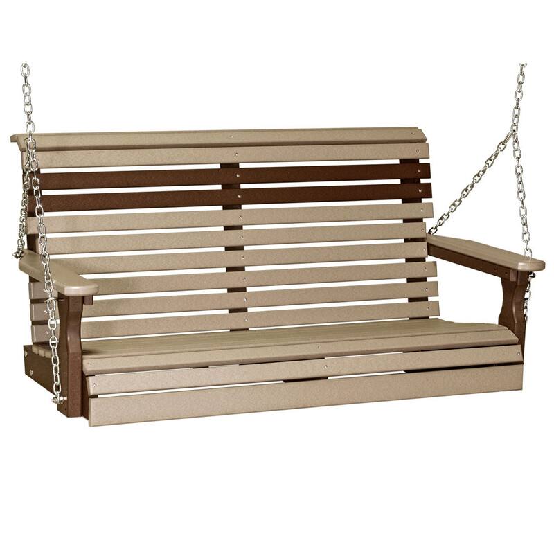 Poly Lumber Plain Rollback Swing