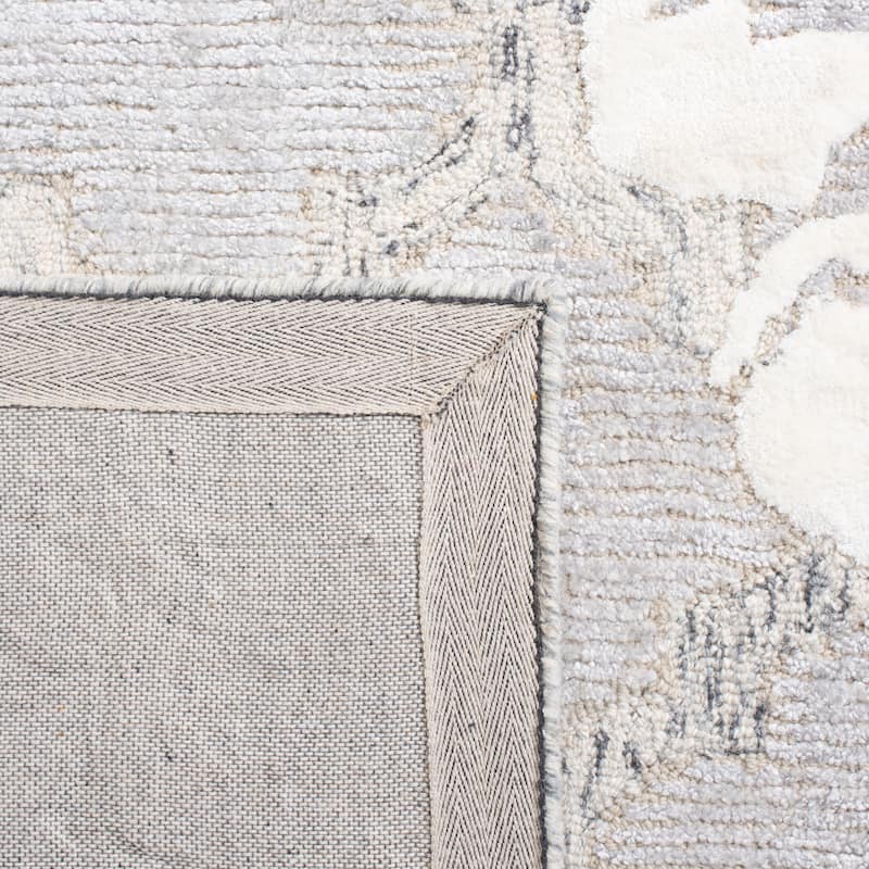SAFAVIEH Handmade Glamour Florelle Floral Trellis Wool/ Viscose Rug