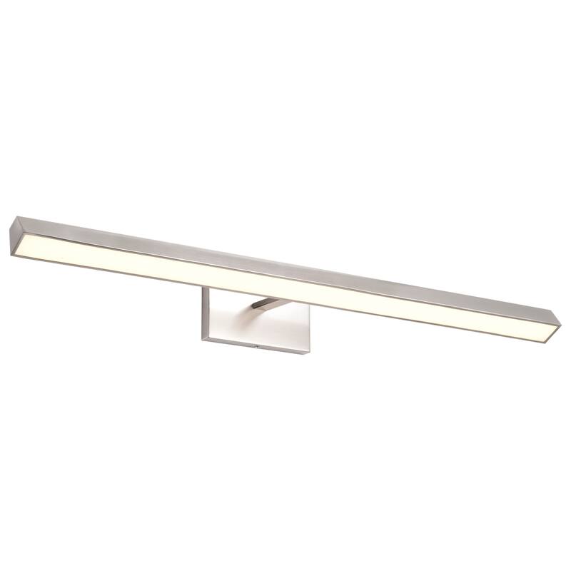 Mila 3 Foot LED Picture Light 3 CCT Selectable Brushed Nickel Finish Acrylic Lens - Brushed Nickel