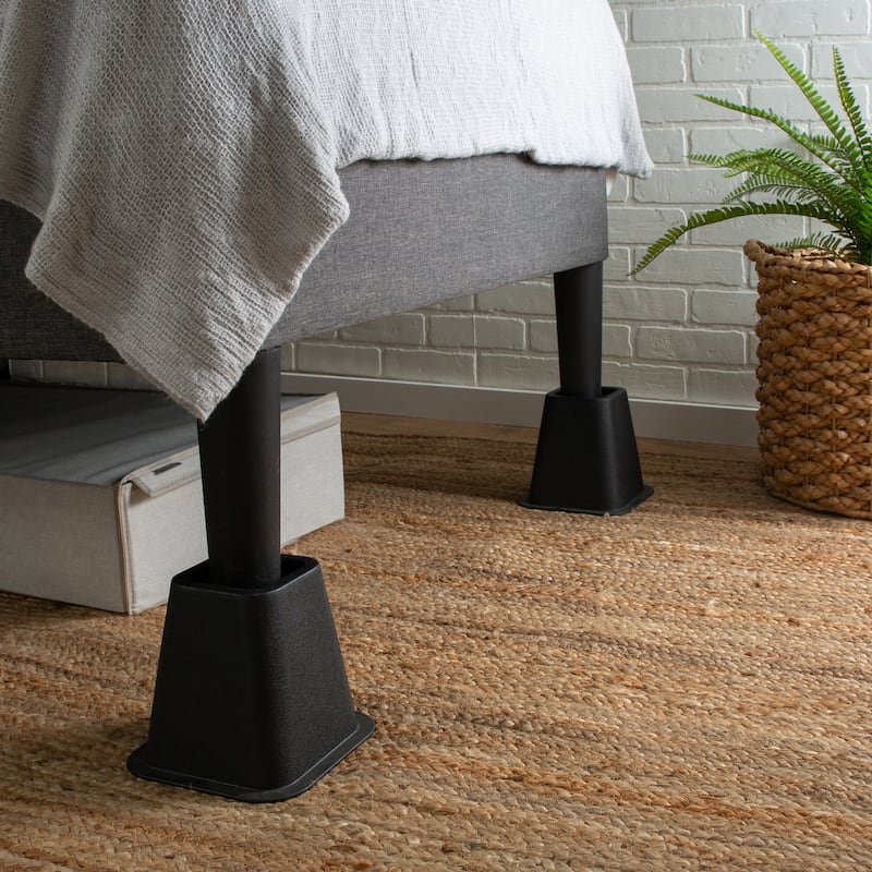 Simplify 6 inch Bed Risers 4 Pack - 6 inches