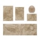 preview thumbnail 94 of 131, Luxury Plush Bathroom Rug Set - Quick-Dry, Soft Microfiber, Non-Slip, Absorbent & Washable Bath Mats Linen - 5 PC SET