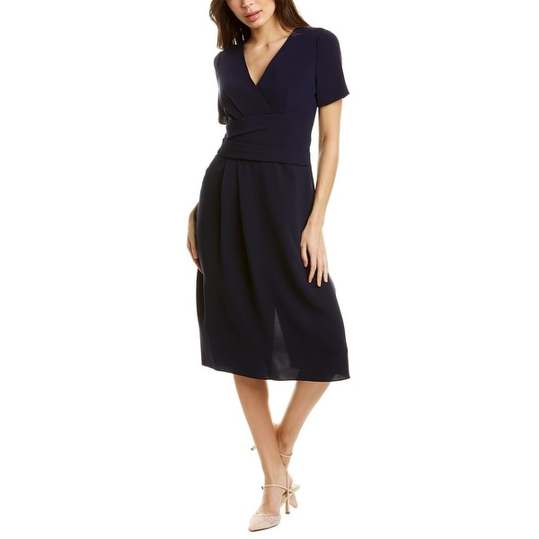 shoshanna sobremesa faux wrap dress