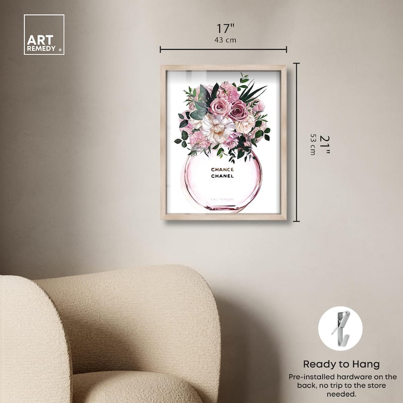 Floral Chance Fragrance Shadowbox by Art Remedy