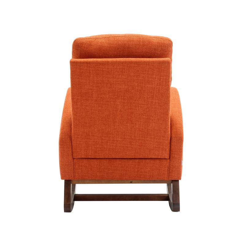 Living Room Comfortable Rocking Chair Living Room Chair - 39.70'' H x 27.16'' W x 37'' D