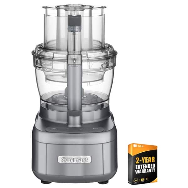 Cuisinart Elemental Food Processor with 2 Year Extended Warranty Bed
