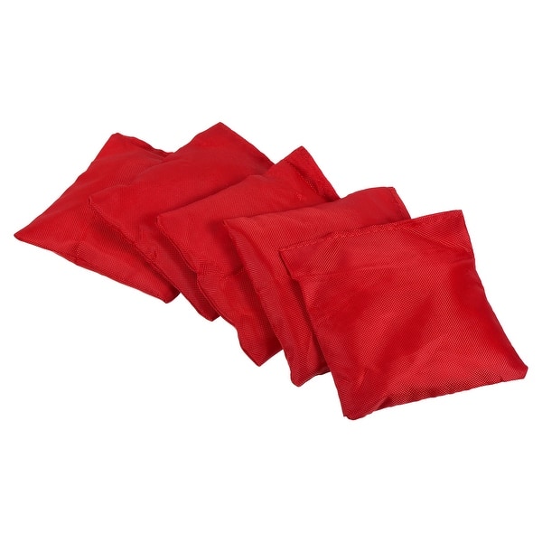 slide 2 of 8, Cornhole Bean Bags 5Pcs Canvas Sandbag for Carnival Outdoor Party Game
