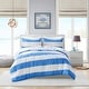 preview thumbnail 1 of 6, Mi Zone Kids Blake Comforter Set Blue - Full - Queen