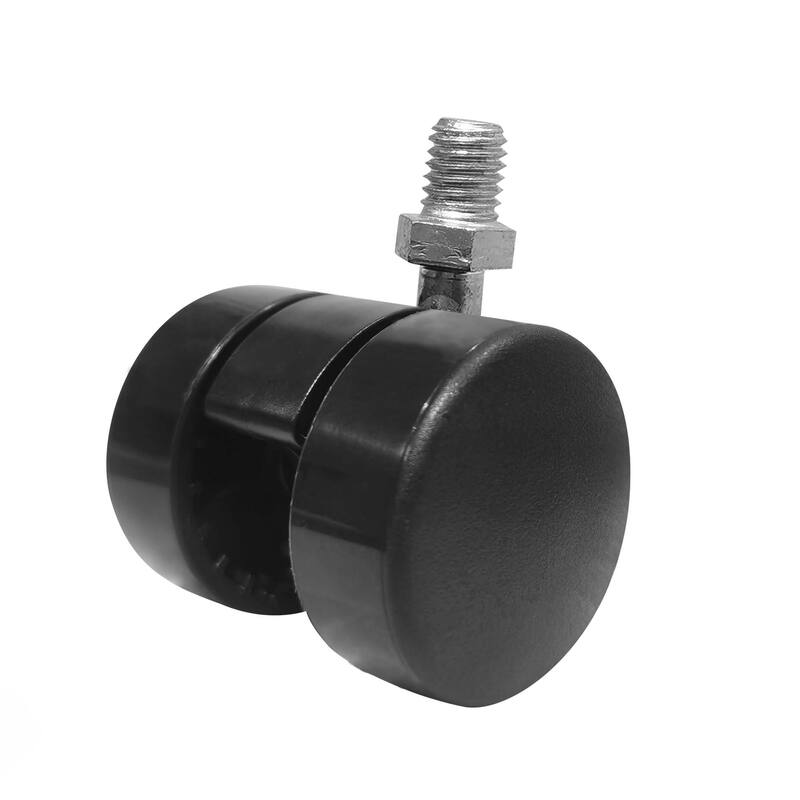 Modern Filing Cabinet Mobile Filing Cabinet, Metal Filing Cabinet with 2 drawers, 5 casters and lock, for Home Office, White