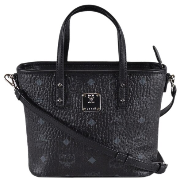 mcm mini anya top zip shopper