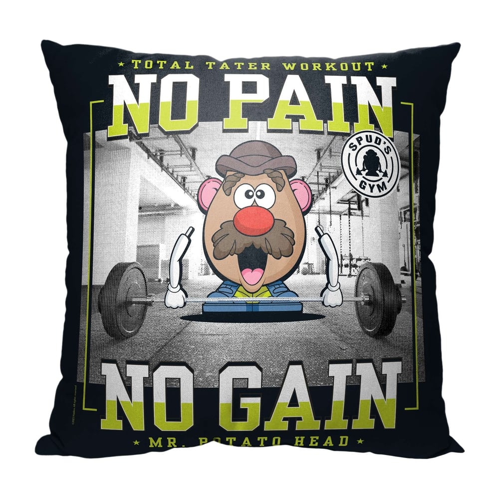 Hasbro Mr. Potato Head 18 Inch Throw Pillow