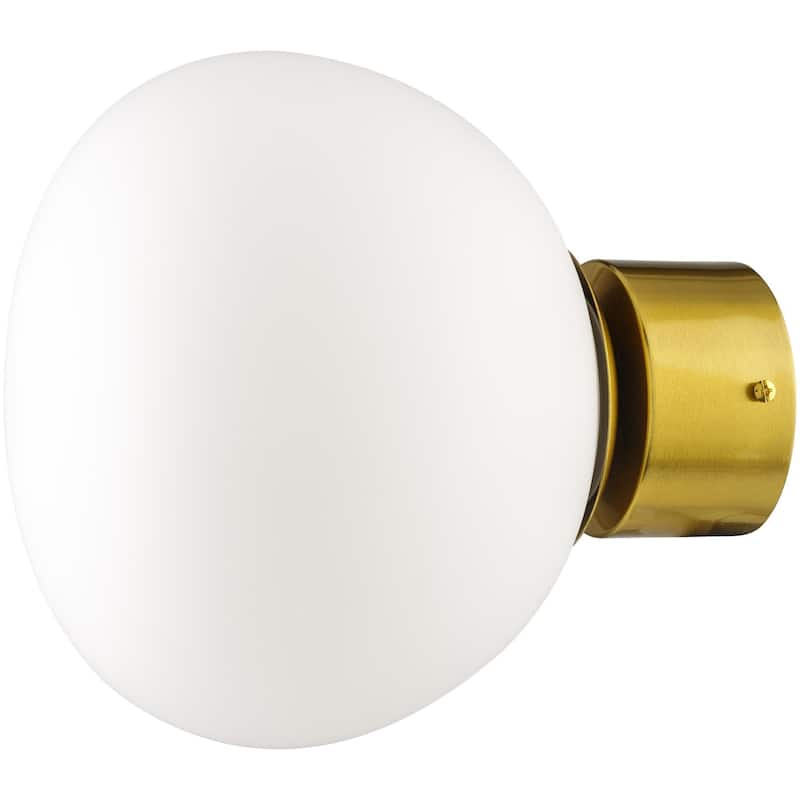 Livabliss Topaz Global Wall Sconce - Brass