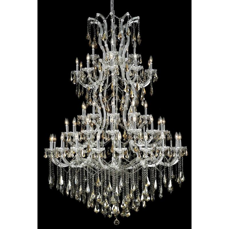 Fleur Illumination 61 light Chrome Chandelier