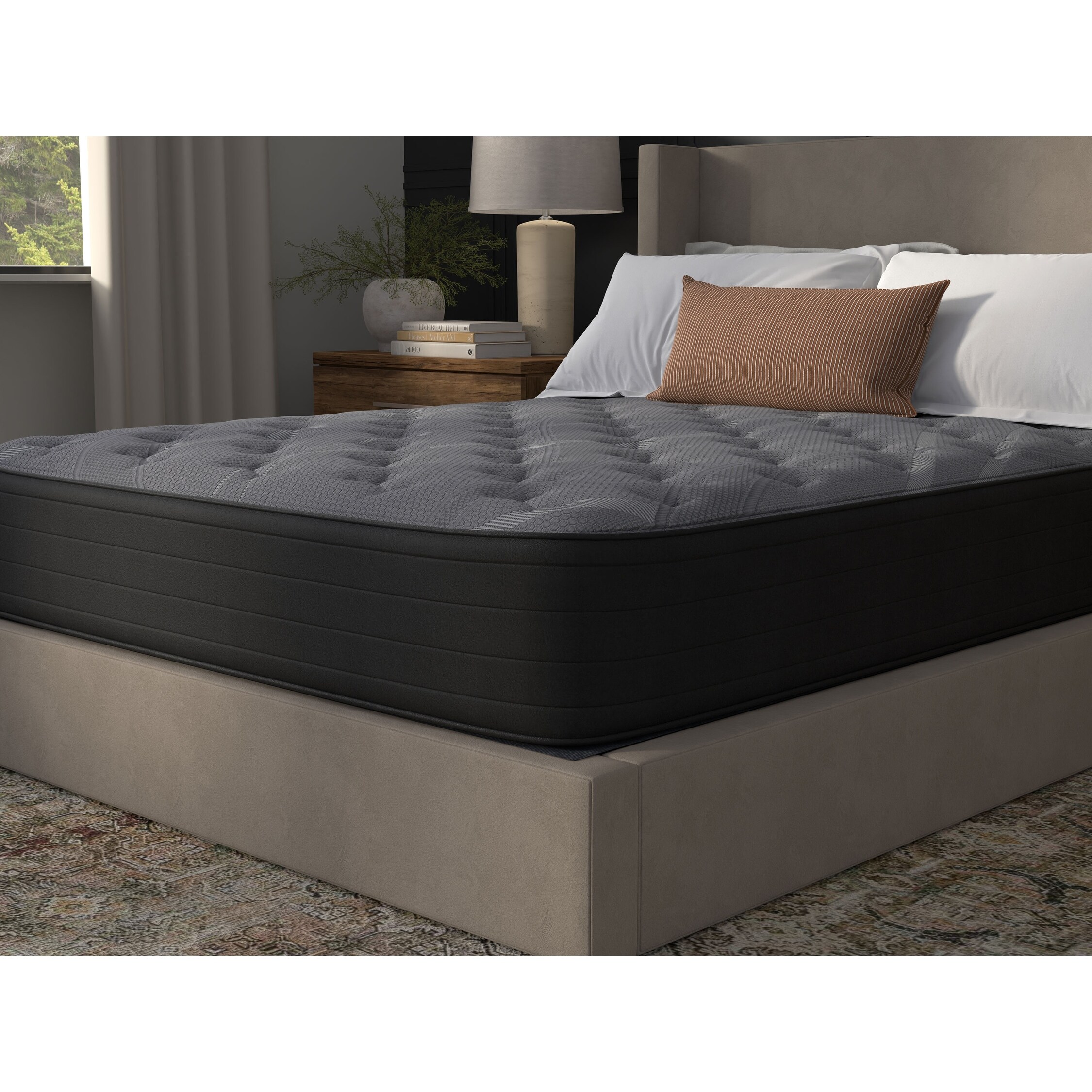 NightsBridge 12" Firm Hybrid Mattress - Picture 7 of 35