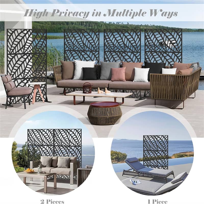 Decorative Privacy Screen Panels