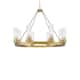 Option Brushed Brass / Striped Clear