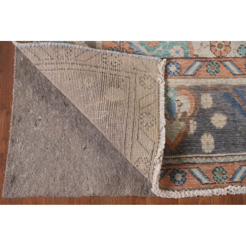 Tabriz Persian Vintage Area Rug Handmade Wool Carpet - 6'3" x 9'4"
