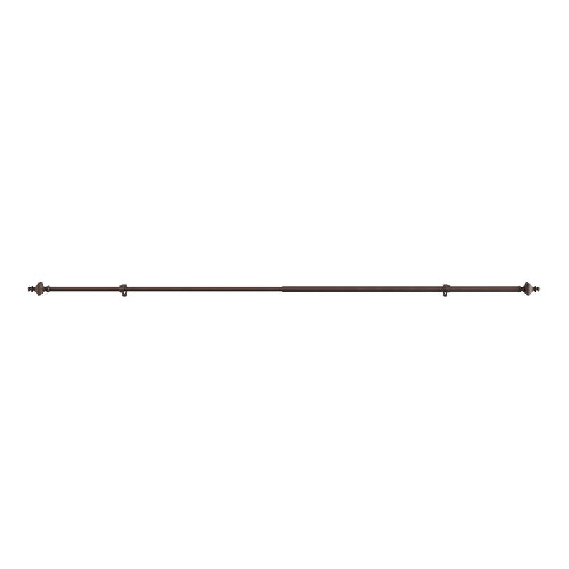 Lavish Home 1-Inch Adjustable Curtain Rod