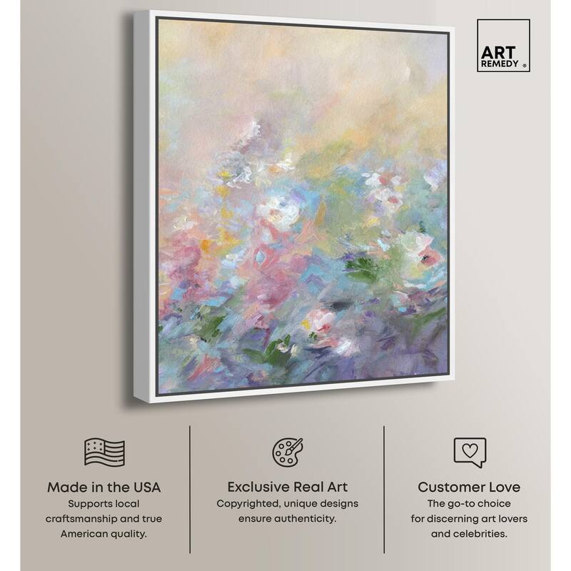 Mystical Garden II Canvas by Art Remedy