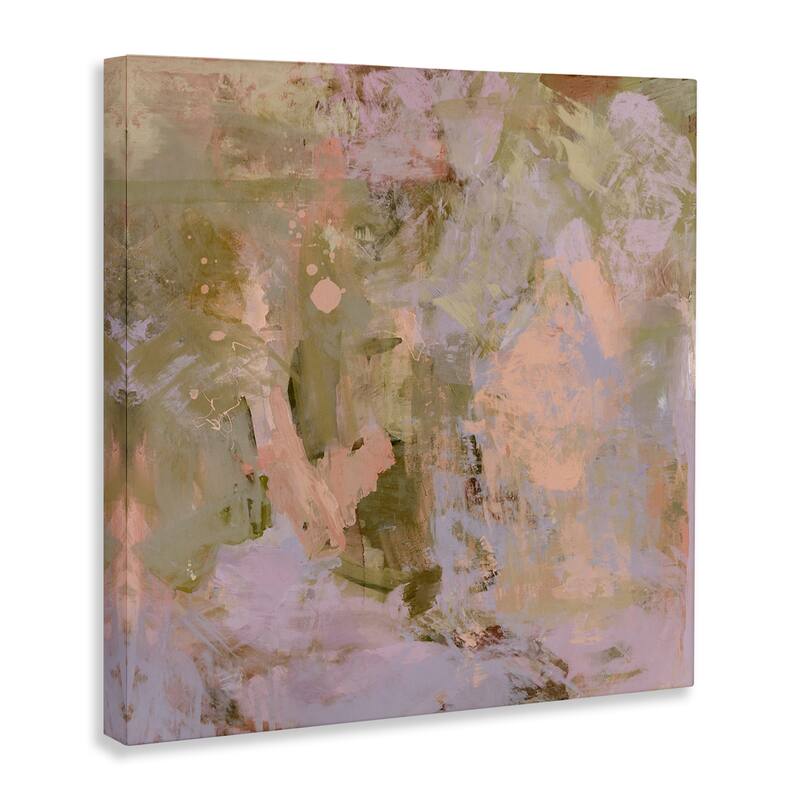 Stupell Earth Tones with Pink Canvas Wall Art Design By Hayley Michelle