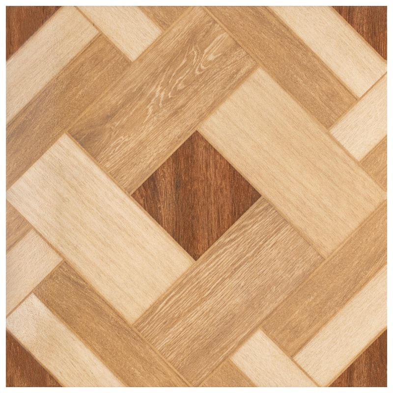 Merola Tile Huelva Caramelo 17-3/4" x 17-3/4" Ceramic Floor and Wall Tile
