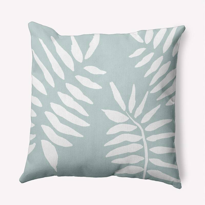 Summer Breeze Decorative Throw Pillow - 16" x 16" - Aqua