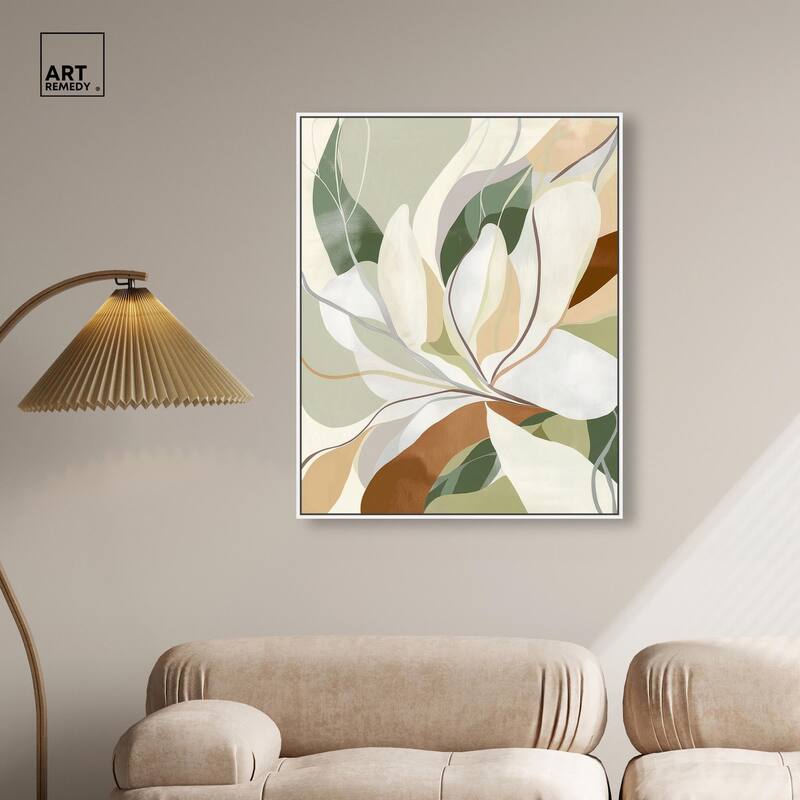 Leaf Prints I Canvas by Art Remedy
