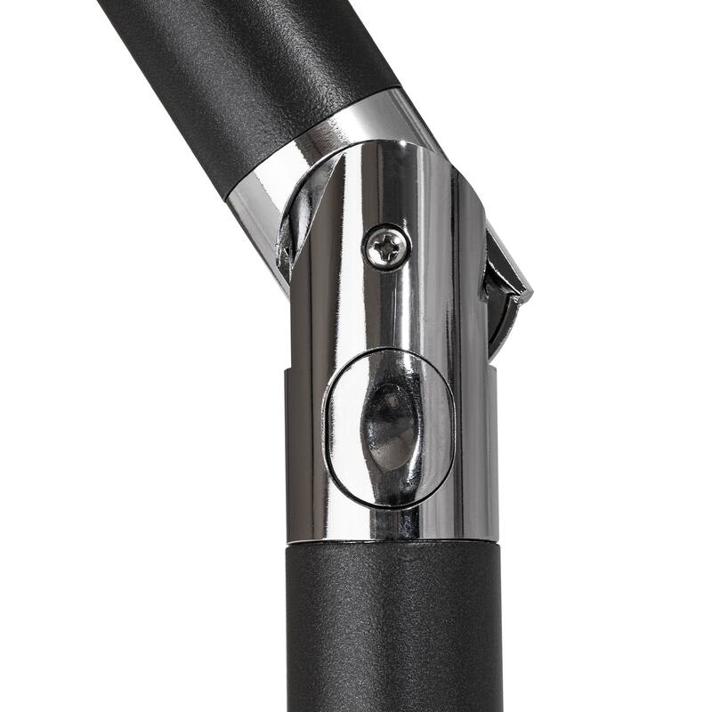 Pellebant 9 x 5 Ft Outdoor Double Top Market Umbrella