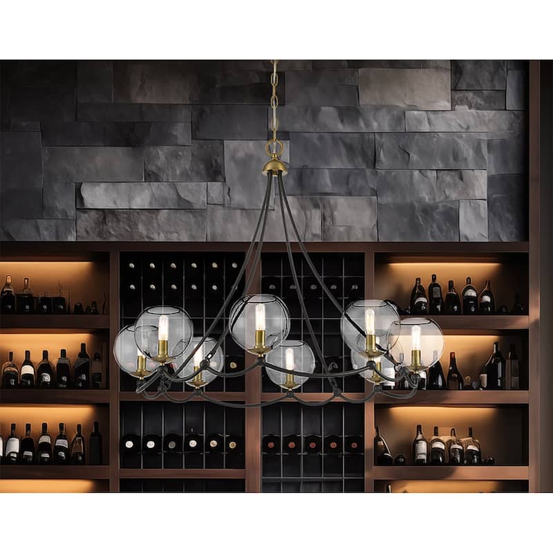 Minka Lavery 5067 Kearney Park 8 Light 35" Wide Vantage Chandelier