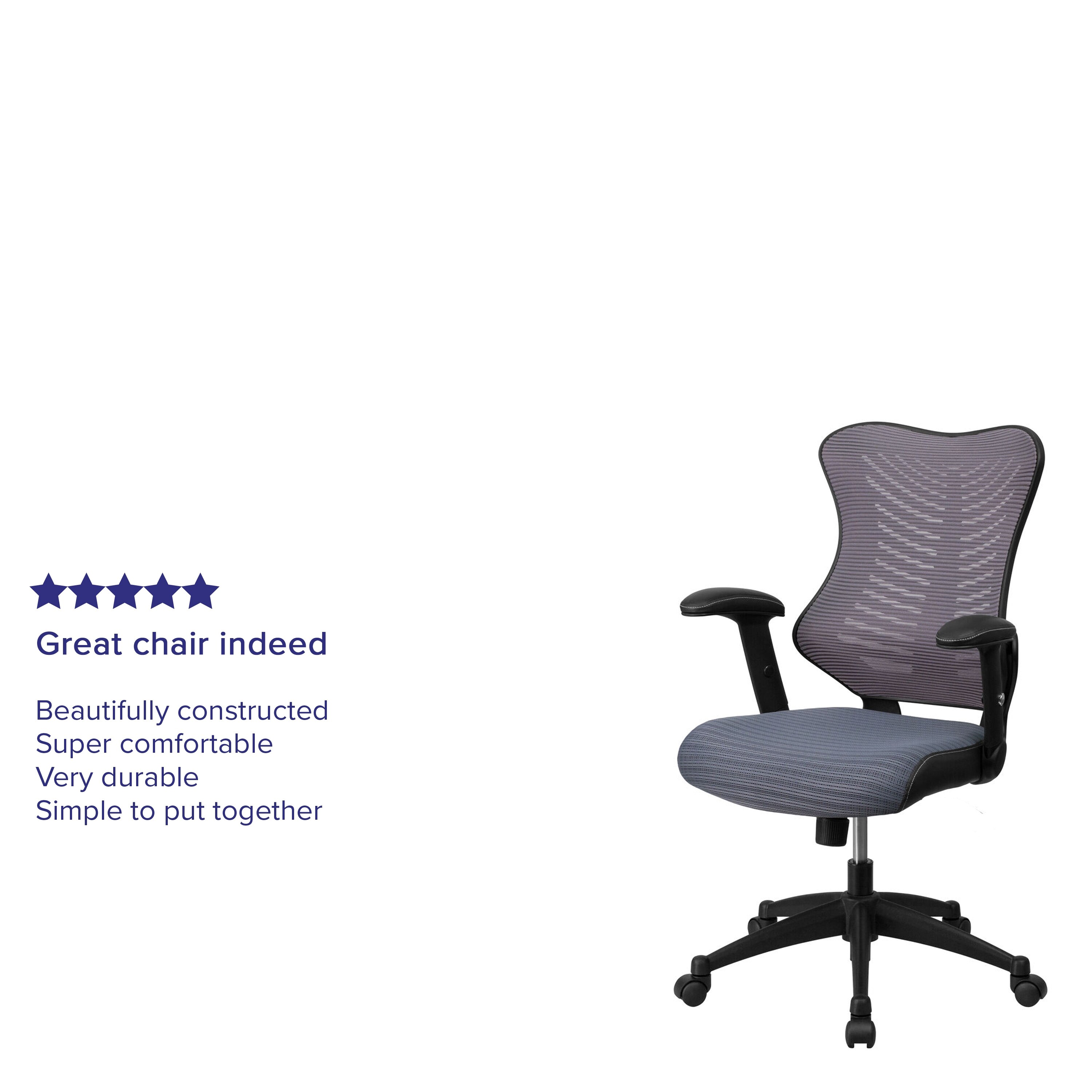 Shop Mid Back Mesh Swivel Ergonomic Task Office Chair With Flip Up Arms Overstock 10125378 Grey