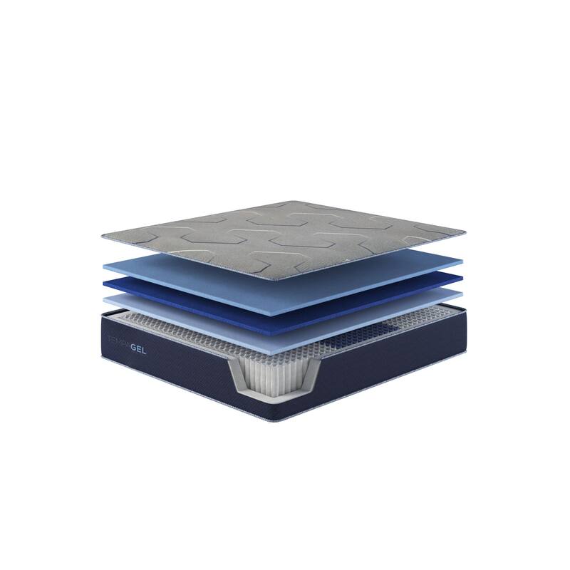 King Size Firm Mattress with Dual Cooling Technology and Enhanced Pressure Relief