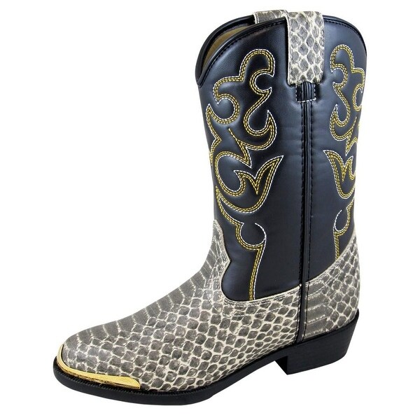 boys black cowboy boots
