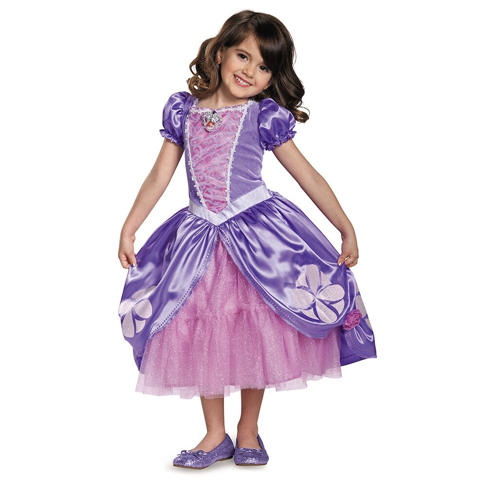 Shop Girls Deluxe Sofia The Next Chapter Princess Costume Overstock 14673493