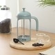 preview thumbnail 21 of 37, Mr. Coffee French Press Coffee Maker, 31 oz Borasilicate Glass & Frame and Plunger, Includes Coffee Scoop