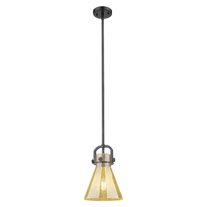 Innovations Lighting 410-1SS-G411-8ME Newton Cone 8" Wide Arched-Frame