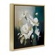 preview thumbnail 18 of 26, Stupell Painterly Daubed Flowers Framed Floater Canvas Wall Art Design By Svetlana Aleynikova