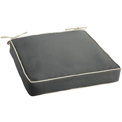 Sorra Home Outdoor Corded Chair Cushion