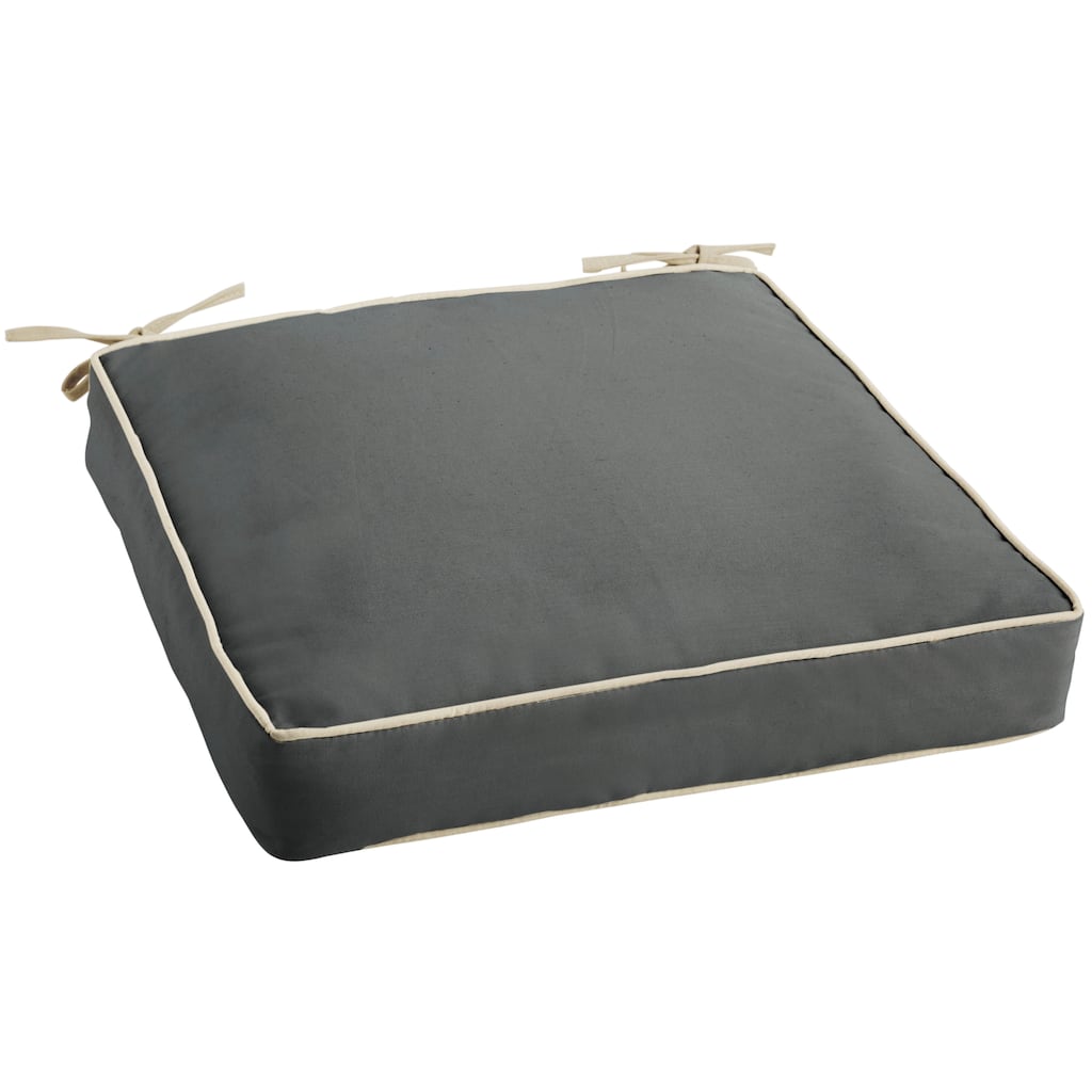 Sorra Home Outdoor Corded Chair Cushion