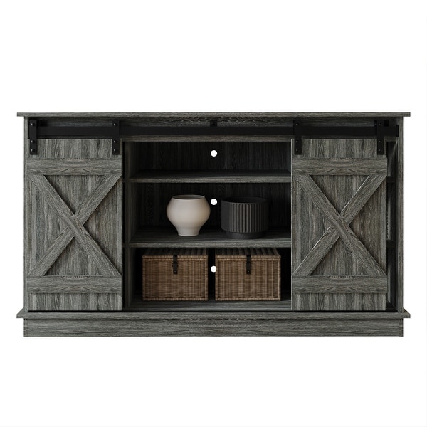 CraftPorch Vintage Style X-shaped TV Stand Console - On Sale